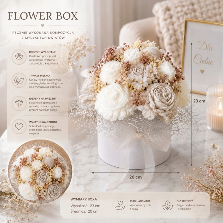 Flower-box-ze-swiec-sojowych-w-bialym-pudelku-prezent-na-slub-box-ze-sztucznych-kwiatow-2.jpg